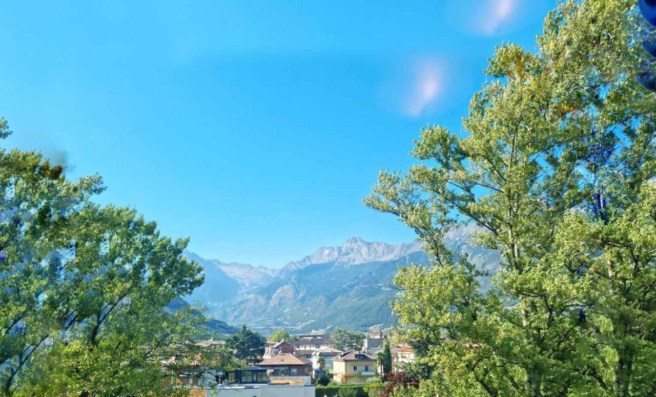 Bergblick Apartment In Zentrumsnaehe Mit Garage Meran Buitenkant foto